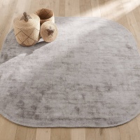 Ковер Квадратной формы Tencel Mustha единый размер серый AM.PM  фото, kupilegko.ru